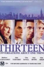 Watch Thirteen Conversations About One Thing 123movies