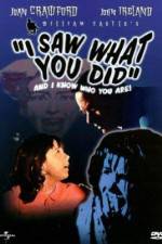 Watch I Saw What You Did 123movies