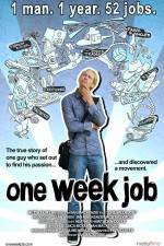Watch One Week Job 123movies