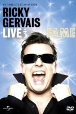 Watch Ricky Gervais Live 3 Fame 123movies