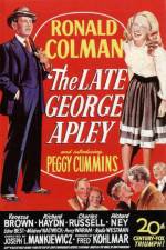 Watch The Late George Apley 123movies