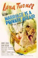 Watch Marriage Is a Private Affair 123movies