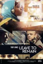 Watch Leave to Remain 123movies