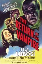 Watch The Return of the Vampire 123movies