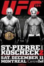 Watch UFC 124 St-Pierre vs Koscheck  2 123movies