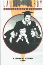 Watch A Chump at Oxford 123movies