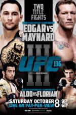 Watch UFC 136 Edgar vs Maynard III 123movies