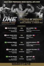 Watch ONE FC 2 Battle of Heroes Undercard 123movies