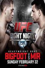 Watch UFC Fight Night 61 Bigfoot vs Mir 123movies