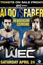 Watch WEC 48 Aldo vs Faber 123movies