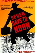 Watch Seven Days to Noon 123movies