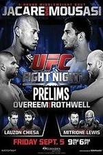 Watch UFC Fight Night 50 Prelims 123movies