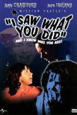 Watch I Saw What You Did 123movies