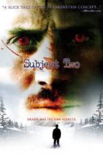 Watch Subject Two 123movies