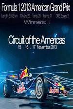 Watch Formula 1 2013 American Grand Prix 123movies