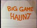 Watch Big Game Haunt (Short 1968) 123movies