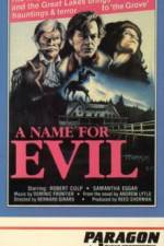 Watch A Name for Evil 123movies
