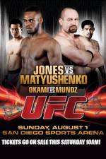Watch UFC Live Jones vs. Matyushenko 123movies