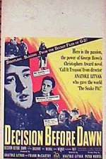 Watch Decision Before Dawn 123movies