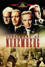 Watch Judgment at Nuremberg 123movies