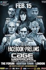 Watch Cage Warriors 64 Facebook Preliminary Fights 123movies