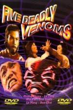 Watch The Five Deadly Venoms 123movies