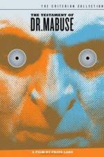 Watch Das Testament des Dr Mabuse 123movies