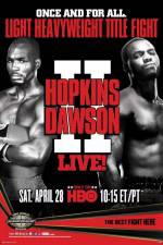 Watch Boxing Light Heavyweight Hopkins vs Dawson II 123movies