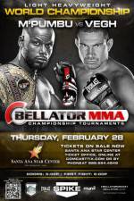 Watch Bellator 91 Christian M’Pumbu vs. Attila Vegh 123movies