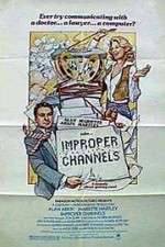Watch Improper Channels 123movies