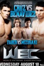 Watch WEC 50 : Cruz Vs Benavidez 123movies