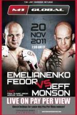 Watch M-1 Global Fedor vs Monson 123movies