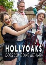 hollyoaks does come dine with me tv poster