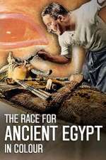 the race for ancient egypt in colour tv poster